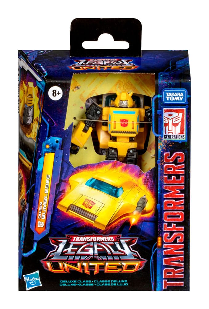 Transformers Generations Legacy United Deluxe Class Actionfigur Origin Bumblebee 14 cm - Preorder - ETA: 09.01.2026