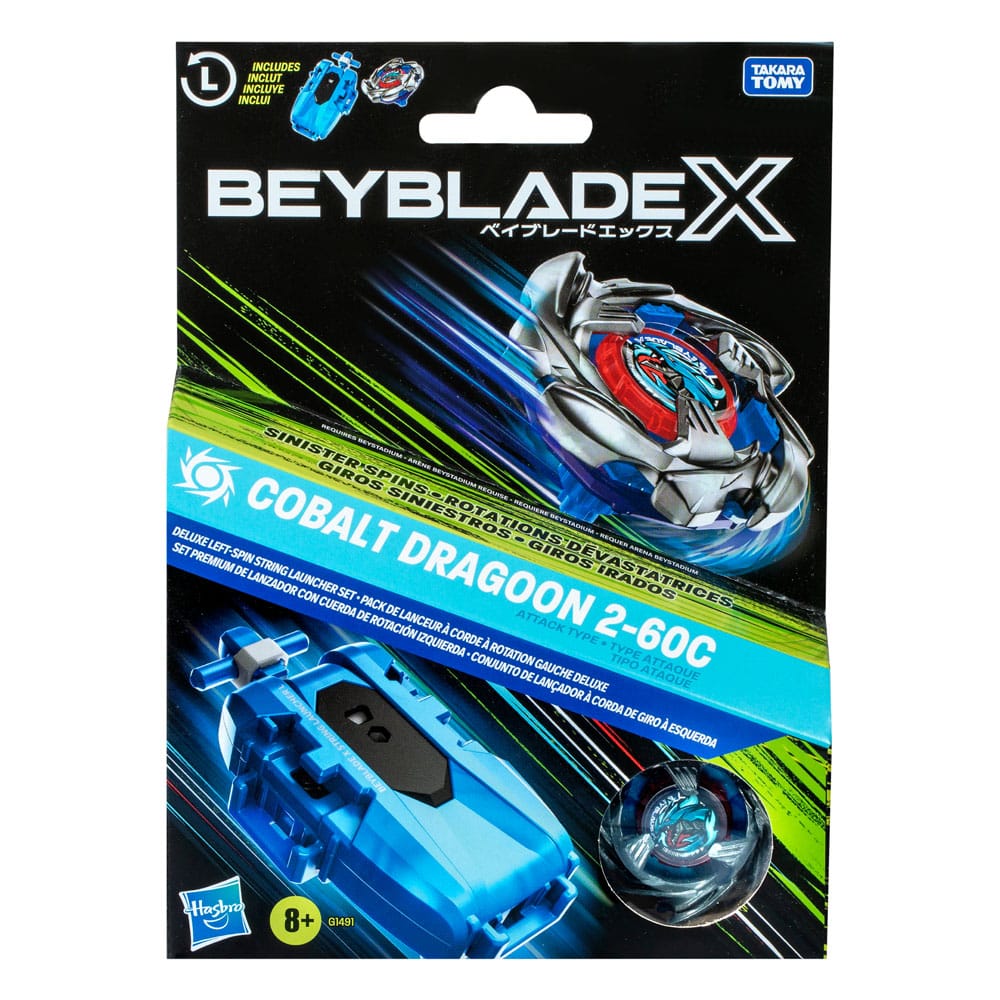 Beyblade X Cobalt Dragoon 2-60C Schnur-Starter Set - Preorder - ETA: 09.05.2026