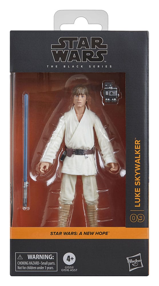 Star Wars Episode IV Black Series Actionfigur Luke Skywalker 15 cm - Versand: 5-7 Tage nach Bestellung