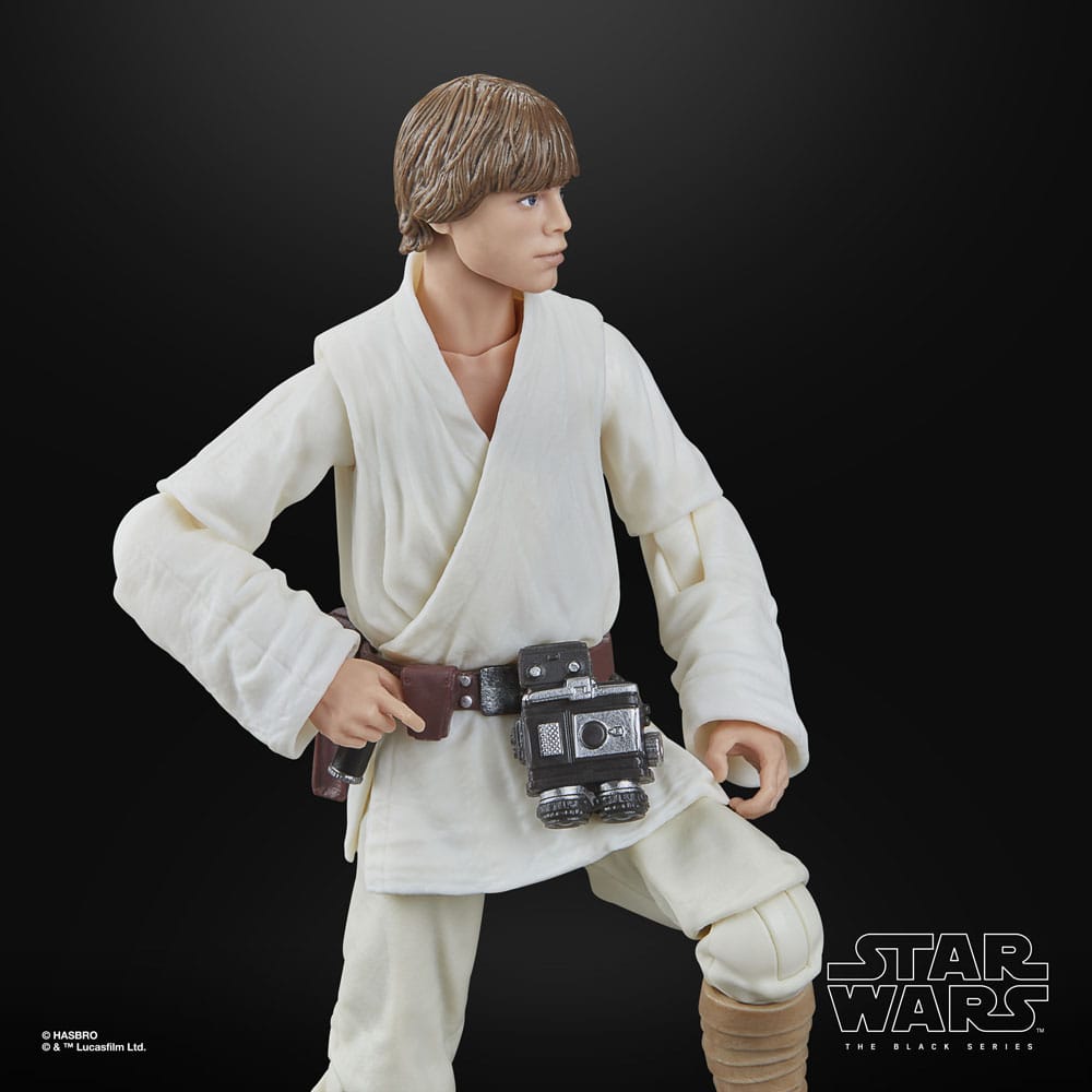 Star Wars Episode IV Black Series Actionfigur Luke Skywalker 15 cm - Versand: 5-7 Tage nach Bestellung