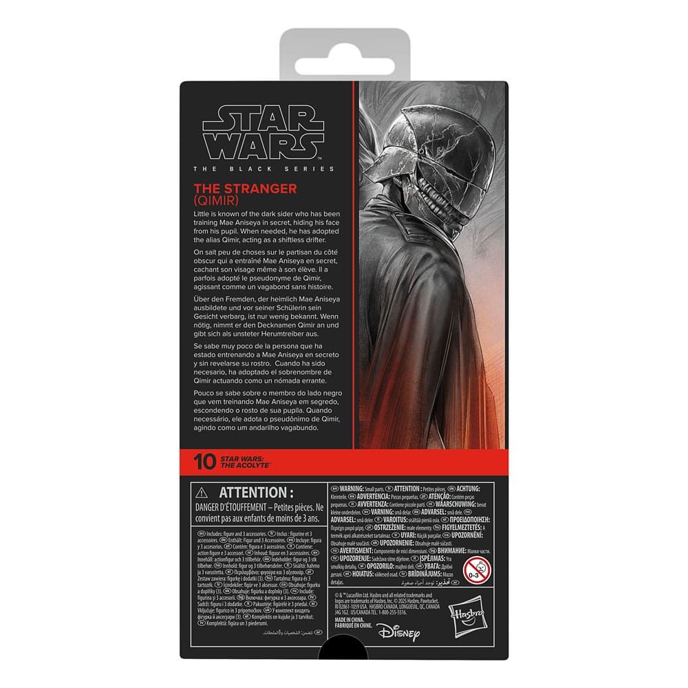 Star Wars: The Acolyte Black Series Actionfigur The Stranger (Qimir) 15 cm - Preorder - ETA: 25.10.2025