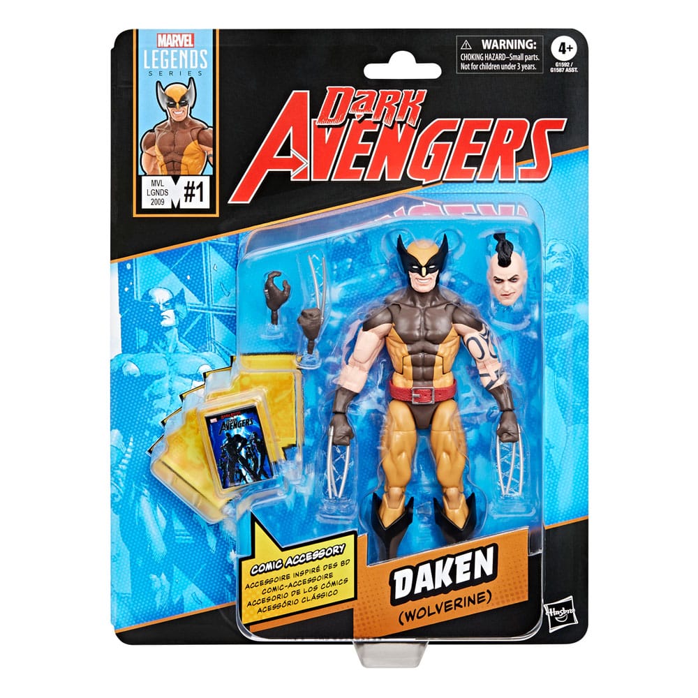 Dark Avengers Marvel Legends Actionfigur Daken (Wolverine) 15 cm - Versand: 7 Tage nach Bestellung