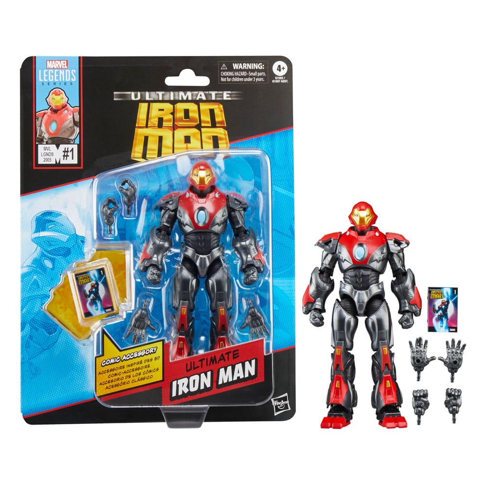 Ultimate Iron Man Marvel Legends Actionfigur Ultimate Iron Man 15 cm - Versand: 5-7 Tage nach Bestellung