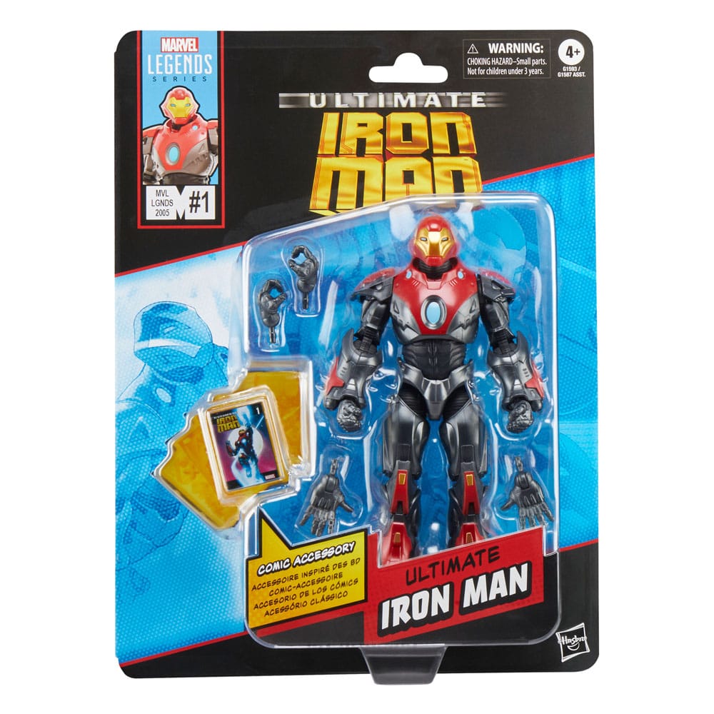 Ultimate Iron Man Marvel Legends Actionfigur Ultimate Iron Man 15 cm - Versand: 5-7 Tage nach Bestellung
