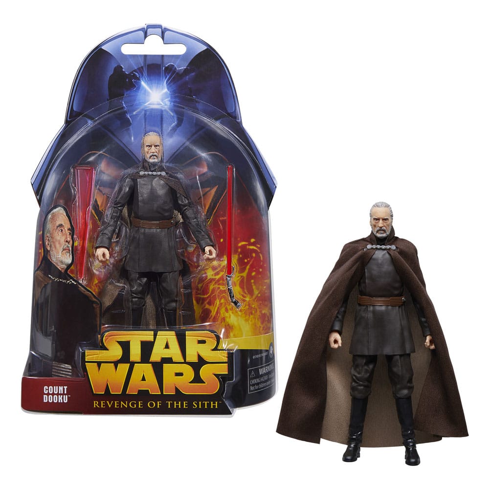 Star Wars Episode III Black Series Actionfigur 20th Anniversary Count Dooku 15 cm - Versand: 5-7 Tage nach Bestellung