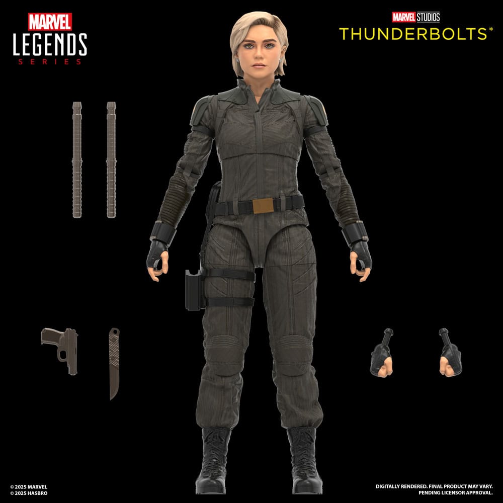 Thunderbolts Marvel Legends Actionfiguren 2er-Pack Yelena Belova & Red Guardian 15 cm - Versand: 5-7 Tage nach Bestellung