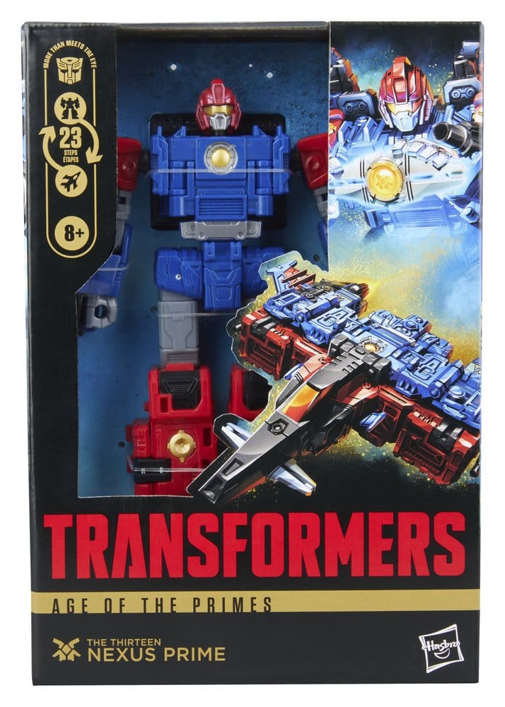 Transformers Age of the Primes Voyager Class Actionfigur The Thirteen: Nexus Prime 16 cm - Preorder - ETA: 25.06.2026