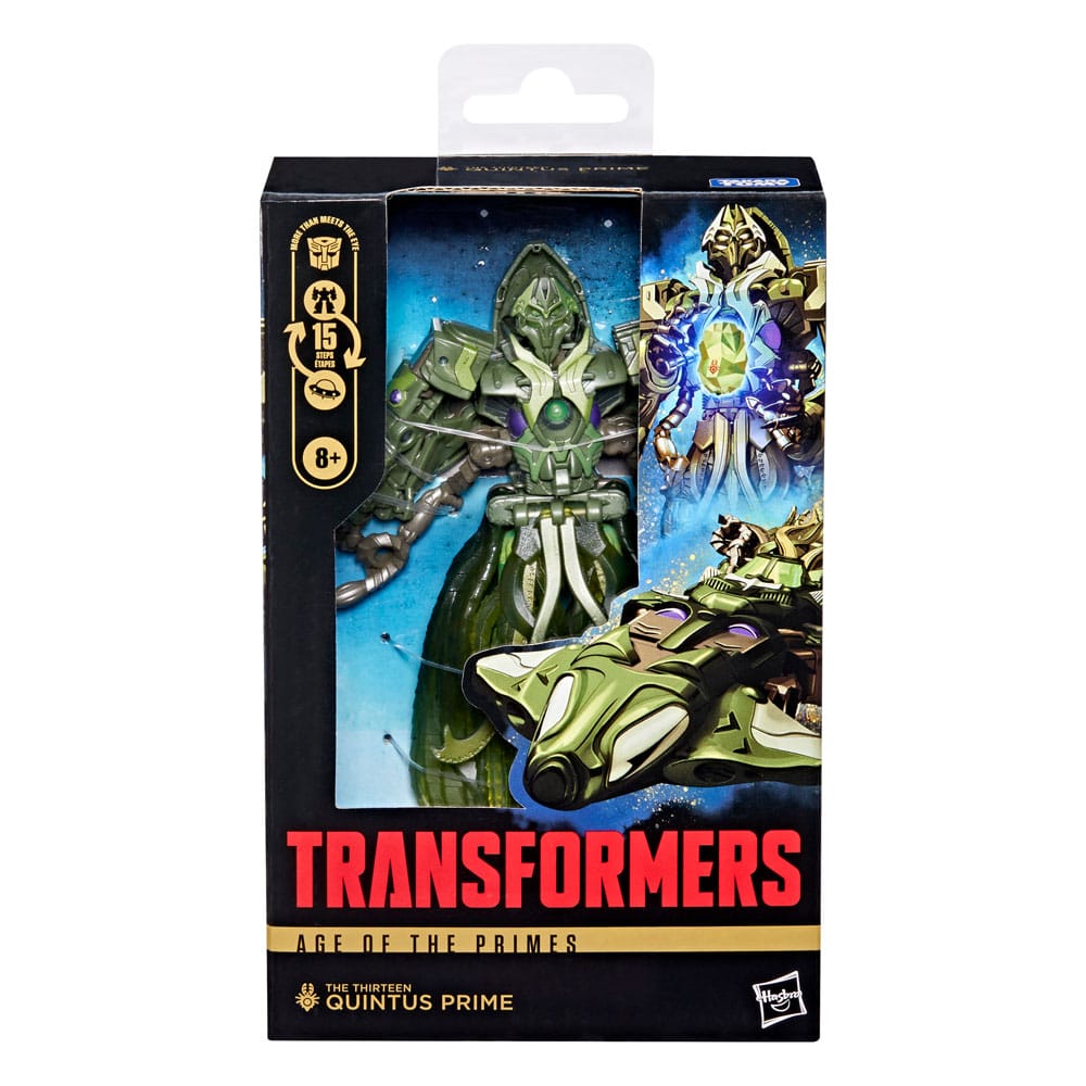 Transformers Age of the Primes Deluxe Class Actionfigur The Thirteen: Quintus Prime 14 cm - Preorder - ETA: 21.03.2026