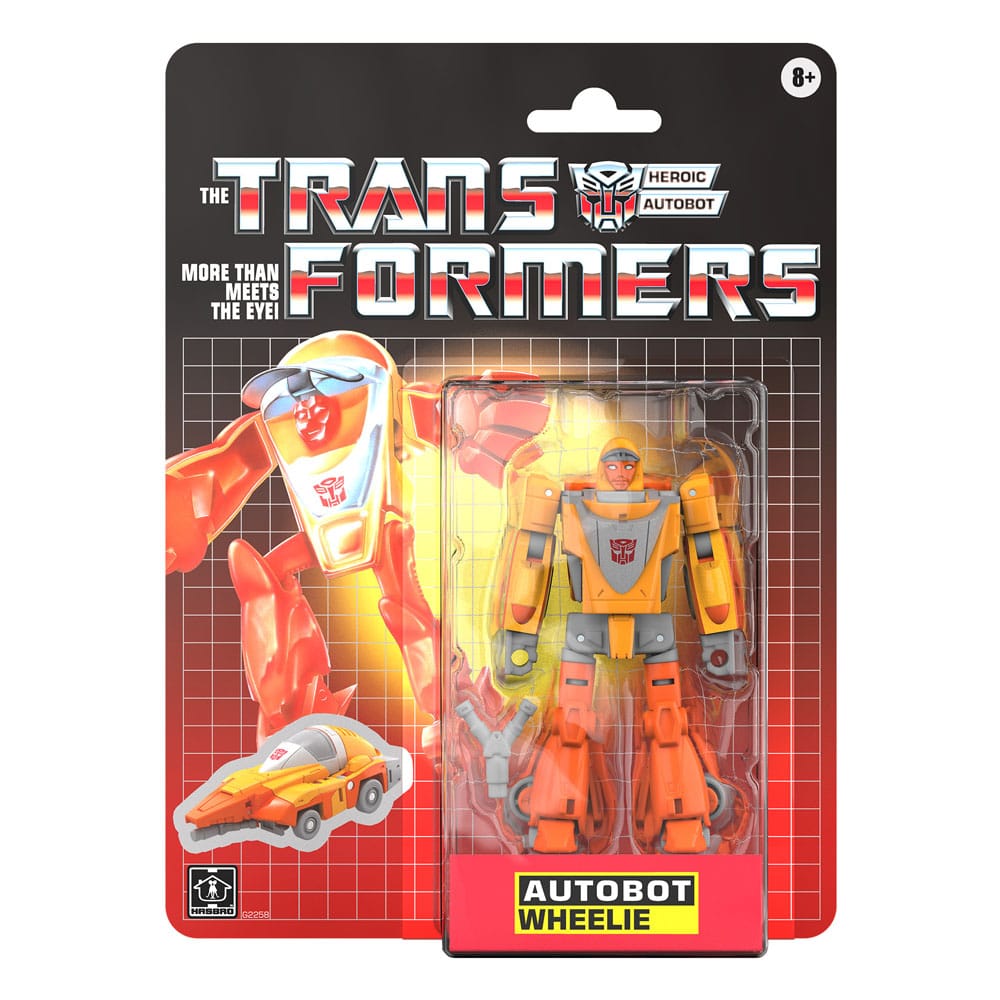 The Transformers Retro G1 Actionfigur Autobot Wheelie 11 cm - Preorder - ETA: 16.05.2026