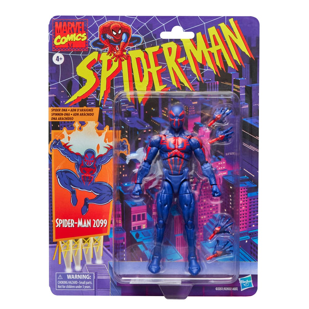 Spider-Man Marvel Legends Retro Actionfigur Spider-Man 2099 15 cm - Preorder - ETA: 21.02.2026