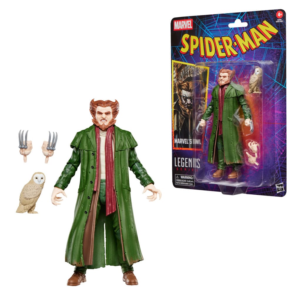Spider-Man Marvel Legends Retro Actionfigur Marvel's Owl 15 cm - Preorder - ETA: 21.02.2026
