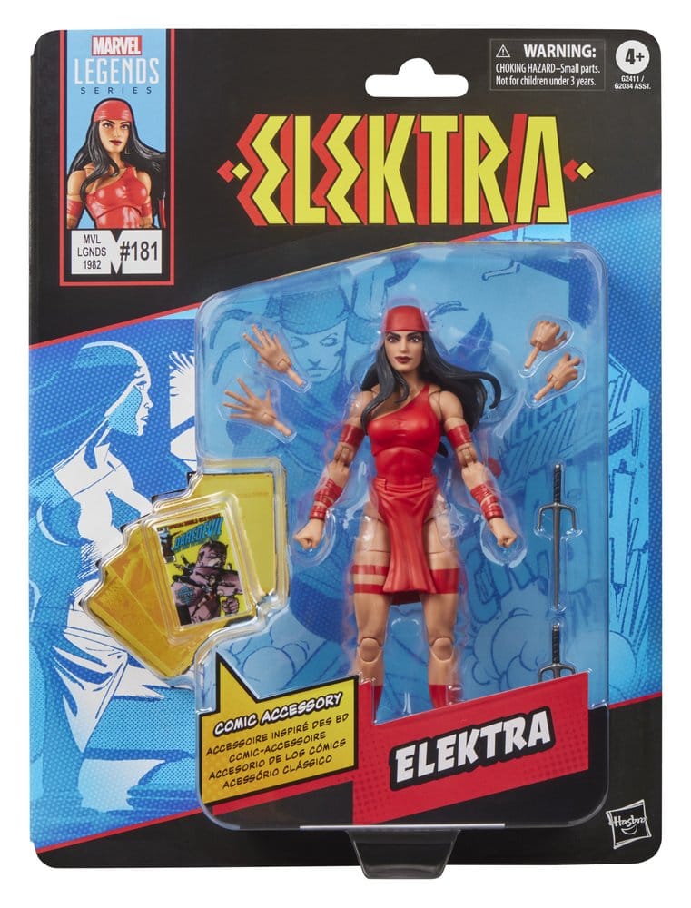 Elektra Marvel Legends Actionfigur Elektra 15 cm - Preorder - ETA: 27.01.2027