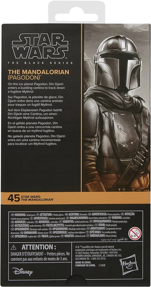 Star Wars: The Mandalorian Black Series Actionfigur The Mandalorian (Pagodon) 15 cm - Versand: 7 Tage nach Bestellung