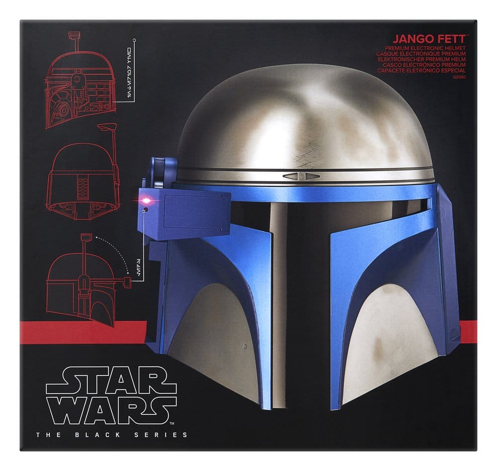 Star Wars Episode II Black Series Elektronischer Helm Jango Fett - Preorder - ETA: 18.11.2026