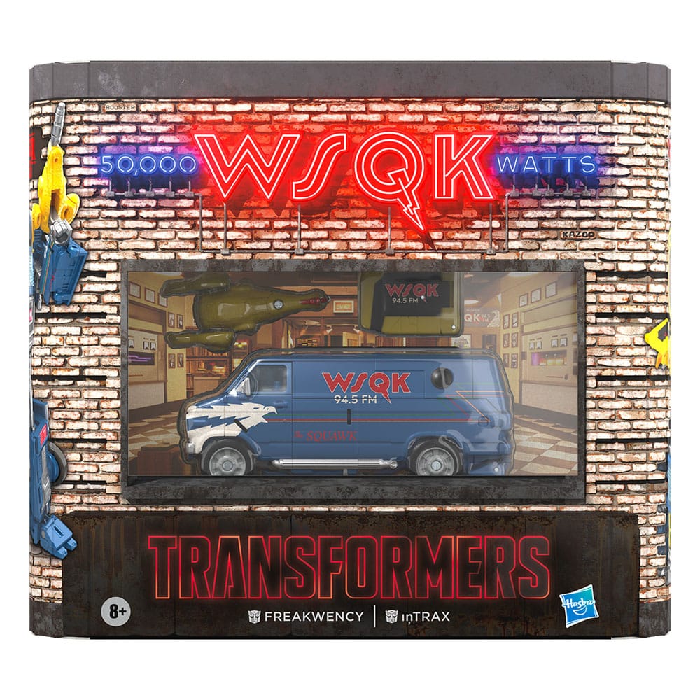 Stranger Things x Transformers Actionfiguren 2er-Pack Freakwency & 8-Trax 15 cm - Preorder - ETA: 25.06.2026