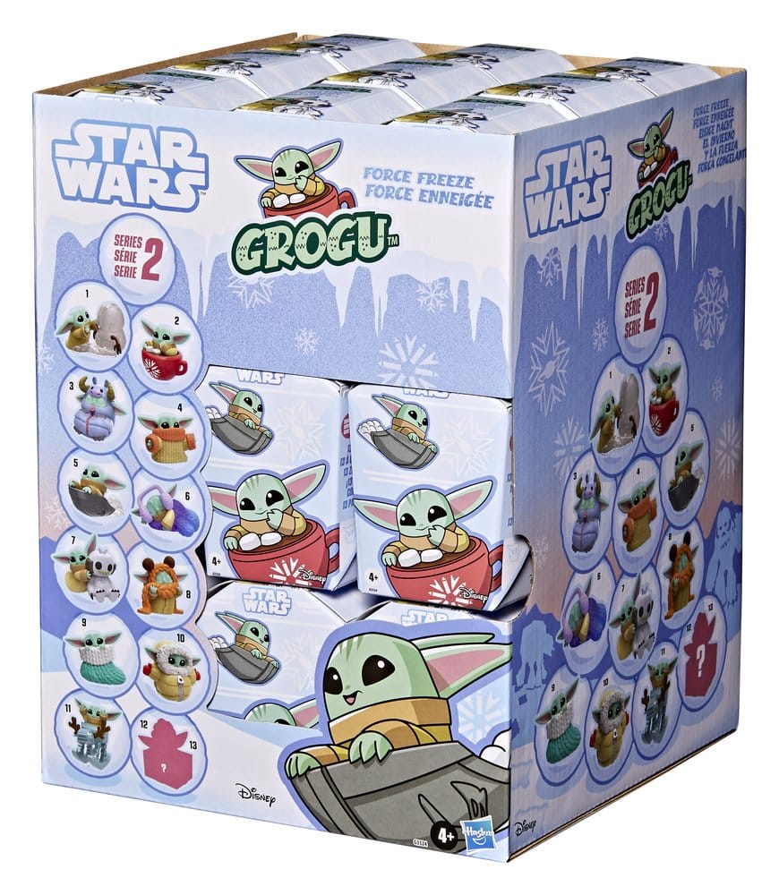 Star Wars Minifiguren 4 cm Grogu Force Freeze Series 2 Blind Box Display (24) - Preorder - ETA: 25.10.2026