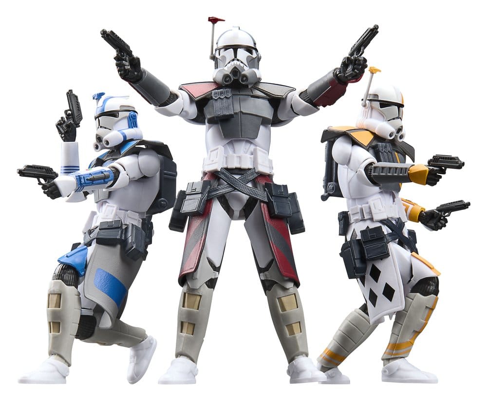 Star Wars: The Clone Wars Black Series Actionfiguren 3er-Pack ARC Trooper Havoc, Colt & Blitz 15 cm - Preorder - ETA: 29.07.2026