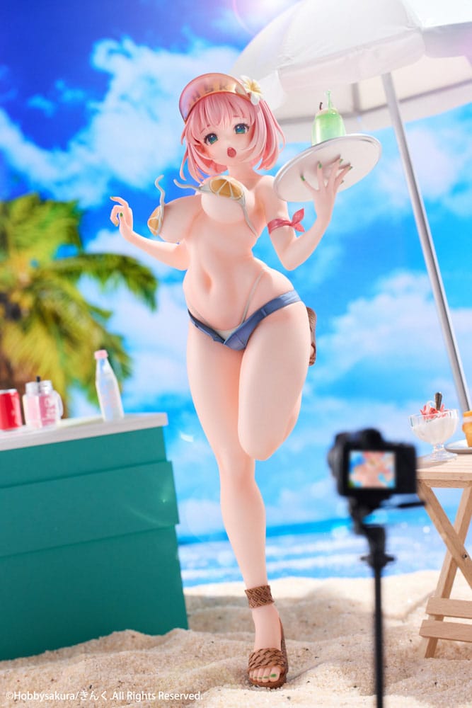 Original Illustration PVC Statue 1/7 Summer Waiter illustration by Kink Limited Edition 25 cm - Preorder - ETA: 26.11.2025