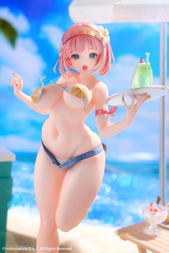 Original Illustration PVC Statue 1/7 Summer Waiter illustration by Kink Limited Edition 25 cm - Preorder - ETA: 26.11.2025