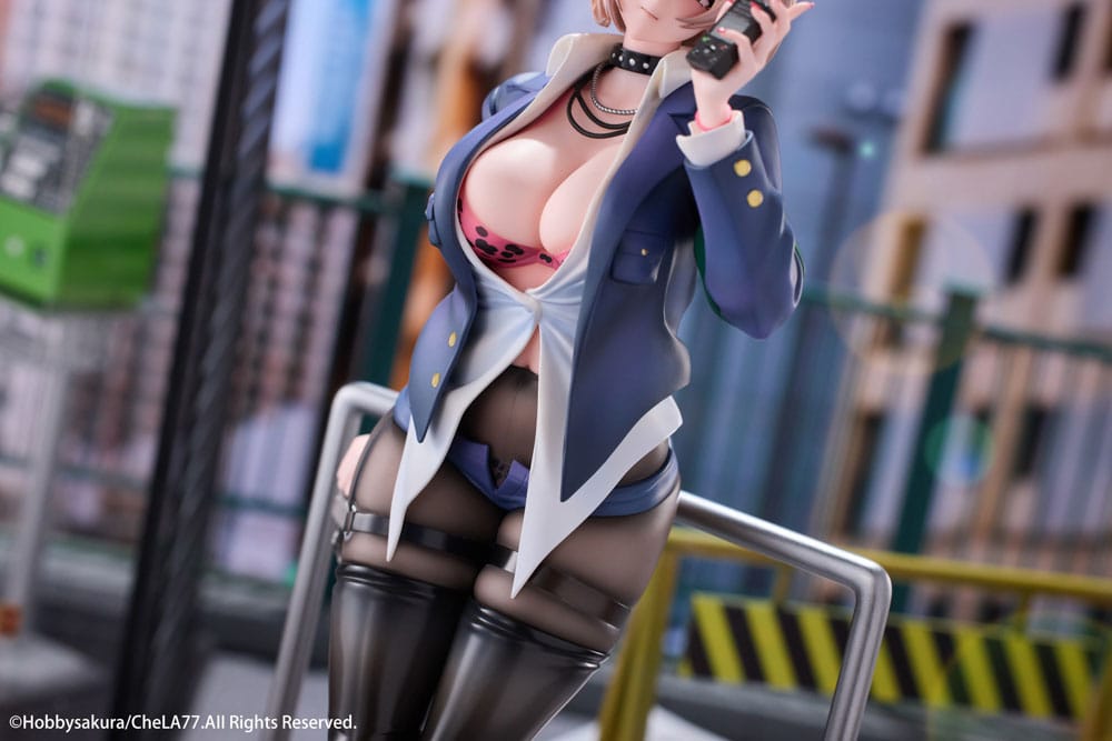 Original Illustration PVC Statue 1/6 Naughty Police Woman Illustration by CheLA77 27 cm - Versand: 5-7 Tage nach Bestellung