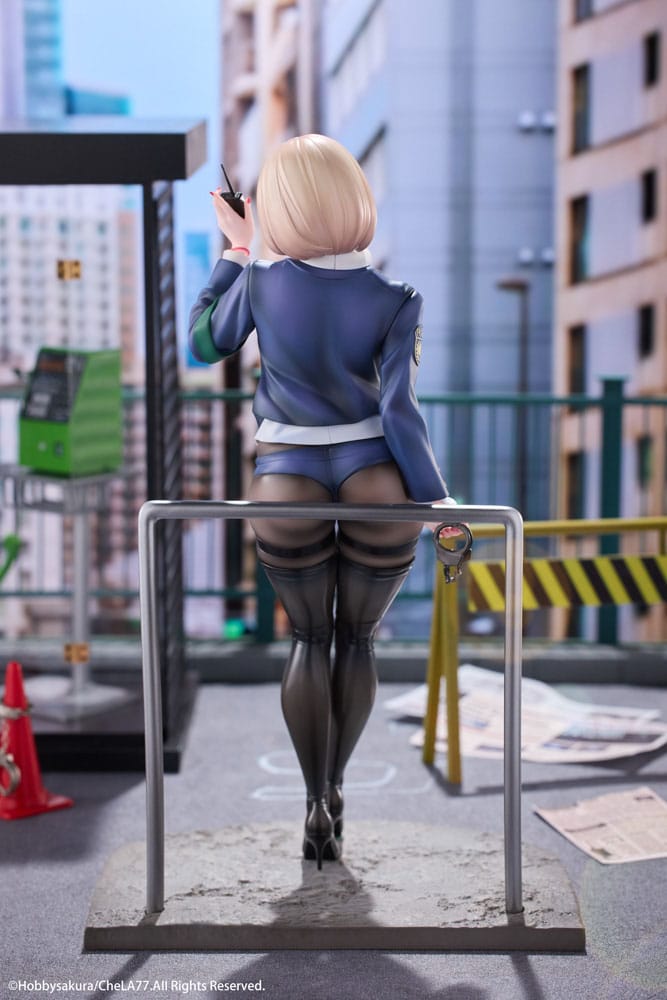 Original Illustration PVC Statue 1/6 Naughty Police Woman Illustration by CheLA77 27 cm - Versand: 5-7 Tage nach Bestellung
