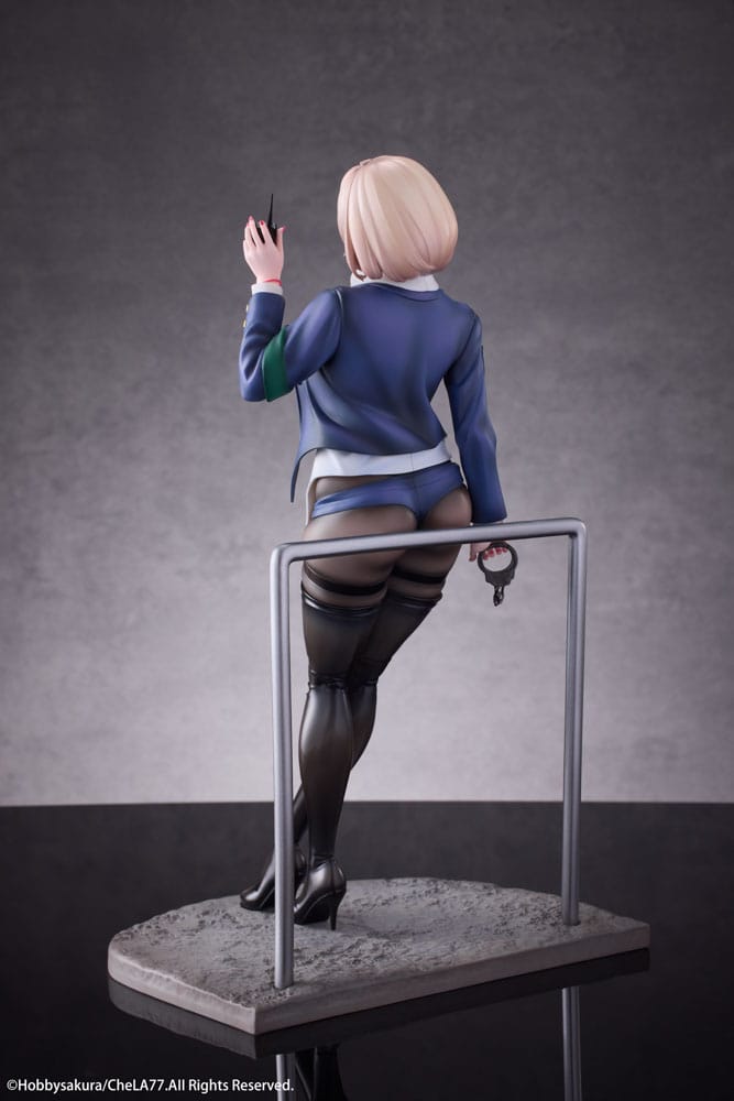 Original Illustration PVC Statue 1/6 Naughty Police Woman Illustration by CheLA77 27 cm - Versand: 5-7 Tage nach Bestellung