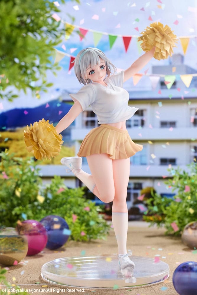Original Illustration PVC Statue 1/6 Cheerleader Riku illustration by Jonsun 29 cm - Versand: 5-7 Tage nach Bestellung