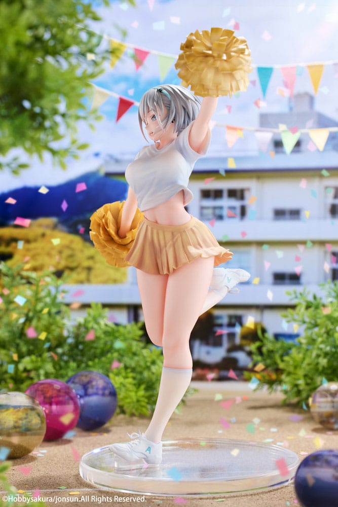 Original Illustration PVC Statue 1/6 Cheerleader Riku illustration by Jonsun 29 cm - Versand: 5-7 Tage nach Bestellung