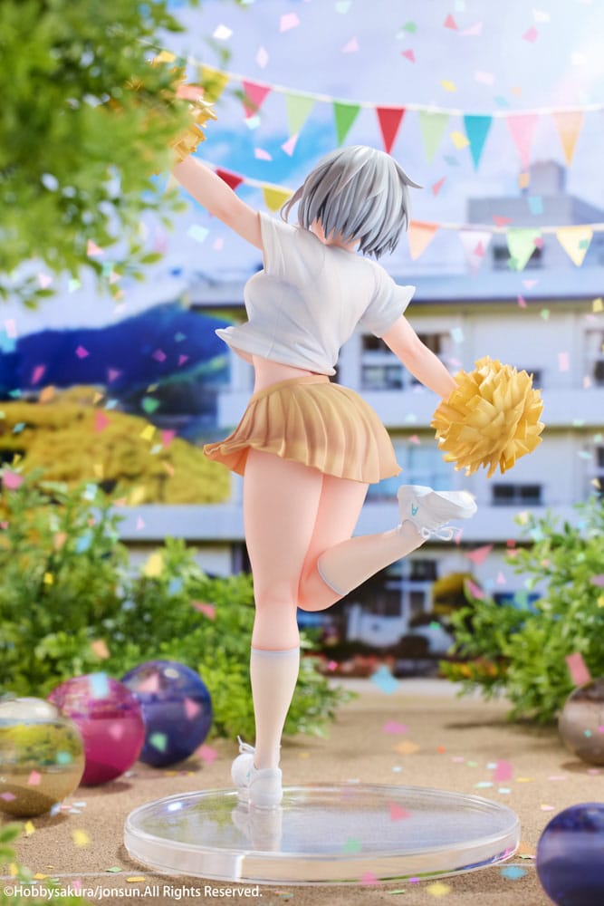 Original Illustration PVC Statue 1/6 Cheerleader Riku illustration by Jonsun 29 cm - Versand: 5-7 Tage nach Bestellung