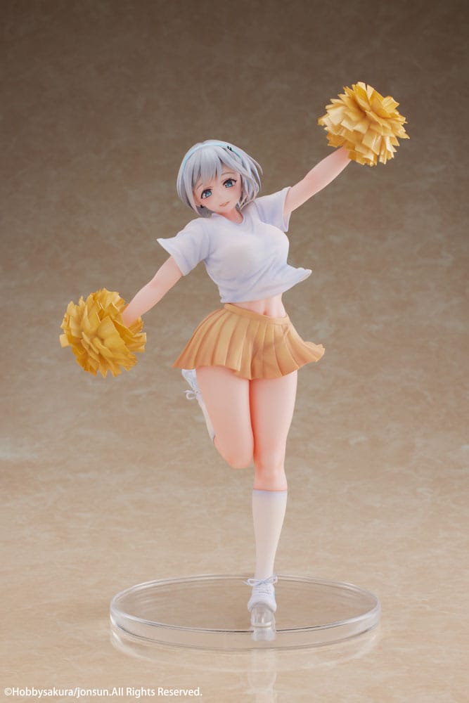 Original Illustration PVC Statue 1/6 Cheerleader Riku illustration by Jonsun 29 cm - Versand: 5-7 Tage nach Bestellung