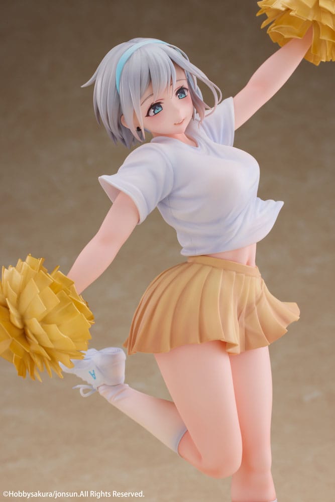 Original Illustration PVC Statue 1/6 Cheerleader Riku illustration by Jonsun 29 cm - Versand: 5-7 Tage nach Bestellung