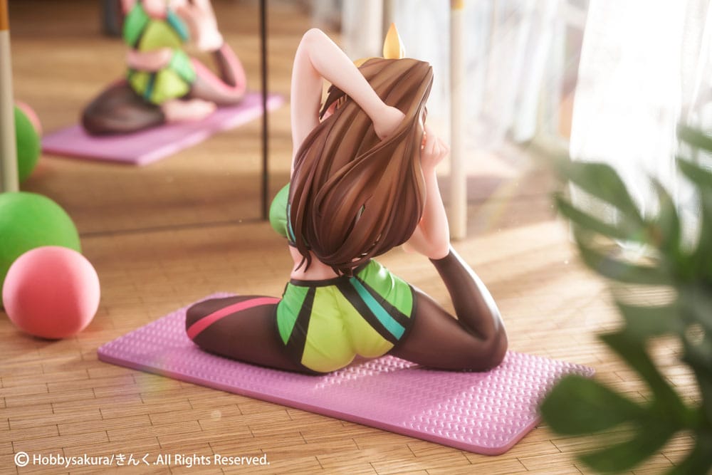 Original Illustration PVC Statue 1/7 Yoga Shoujo illustration by Kinku Bonus Inclusive Limited Edition 14 cm - Versand: 5-7 Tage nach Bestellung