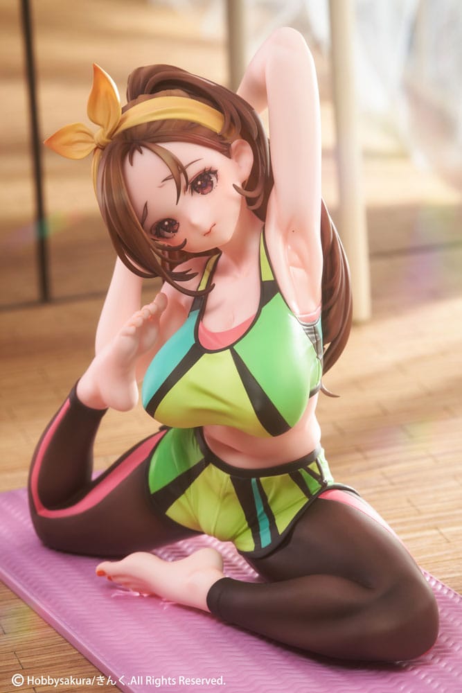 Original Illustration PVC Statue 1/7 Yoga Shoujo illustration by Kinku Bonus Inclusive Limited Edition 14 cm - Versand: 5-7 Tage nach Bestellung