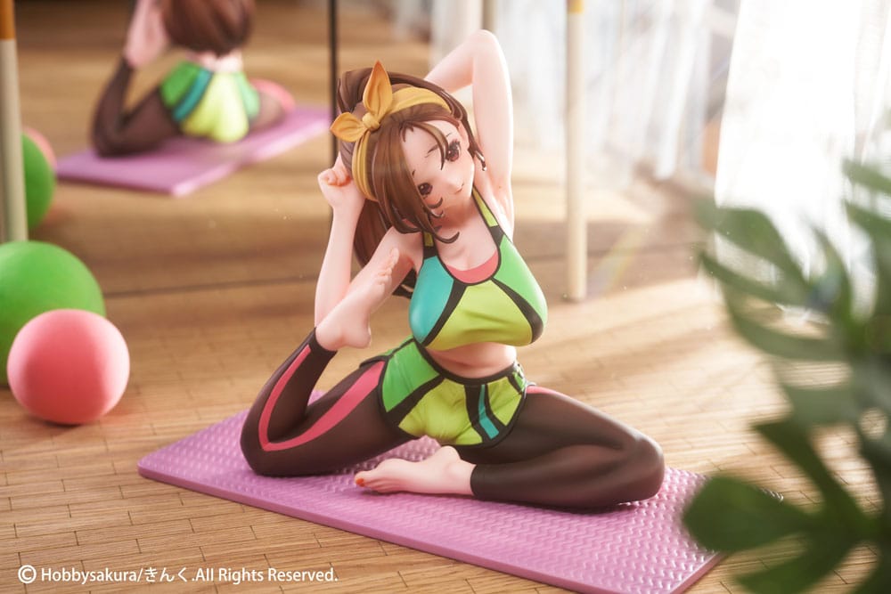 Original Illustration PVC Statue 1/7 Yoga Shoujo illustration by Kinku Bonus Inclusive Limited Edition 14 cm - Versand: 5-7 Tage nach Bestellung