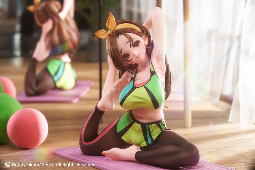 Original Illustration PVC Statue 1/7 Yoga Shoujo illustration by Kinku Bonus Inclusive Limited Edition 14 cm - Versand: 5-7 Tage nach Bestellung
