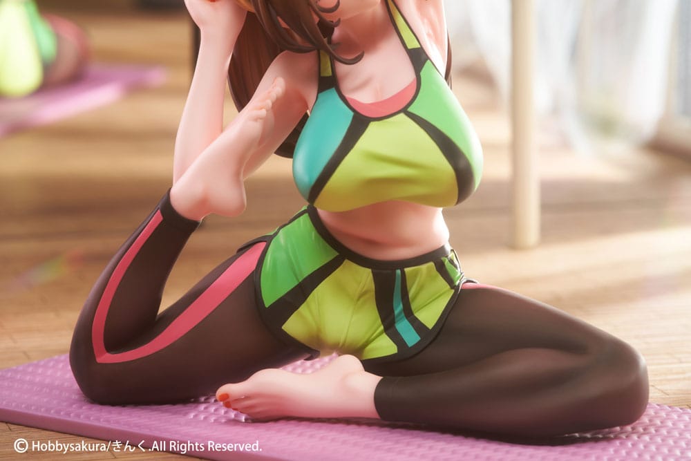 Original Illustration PVC Statue 1/7 Yoga Shoujo illustration by Kinku Bonus Inclusive Limited Edition 14 cm - Versand: 5-7 Tage nach Bestellung