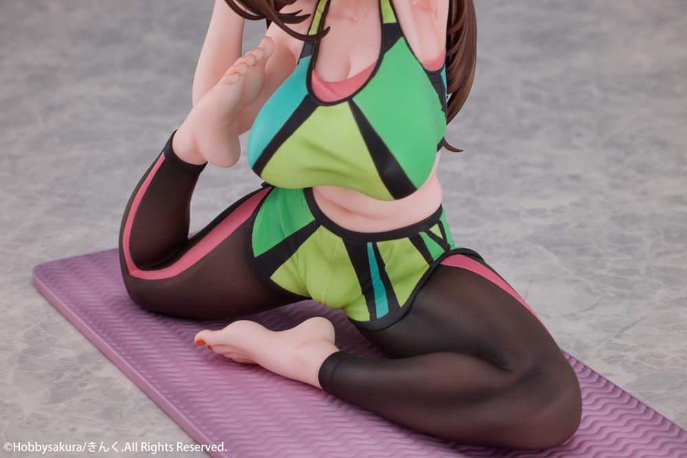 Original Illustration PVC Statue 1/7 Yoga Shoujo illustration by Kinku Bonus Inclusive Limited Edition 14 cm - Versand: 5-7 Tage nach Bestellung