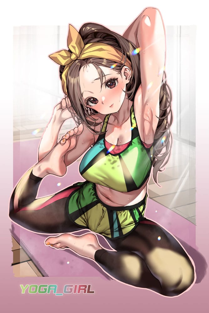 Original Illustration PVC Statue 1/7 Yoga Shoujo illustration by Kinku Bonus Inclusive Limited Edition 14 cm - Versand: 5-7 Tage nach Bestellung