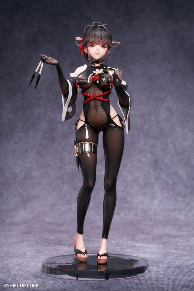 Goddess of Victory: Nikke PVC Statue 1/7 Sakura Midnight Stealth Deluxe Edtition 25 cm - Versand: 5-7 Tage nach Bestellung