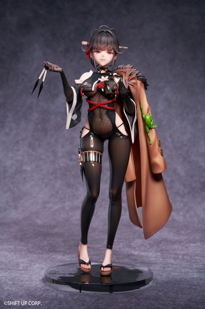 Goddess of Victory: Nikke PVC Statue 1/7 Sakura Midnight Stealth Deluxe Edtition 25 cm - Versand: 5-7 Tage nach Bestellung