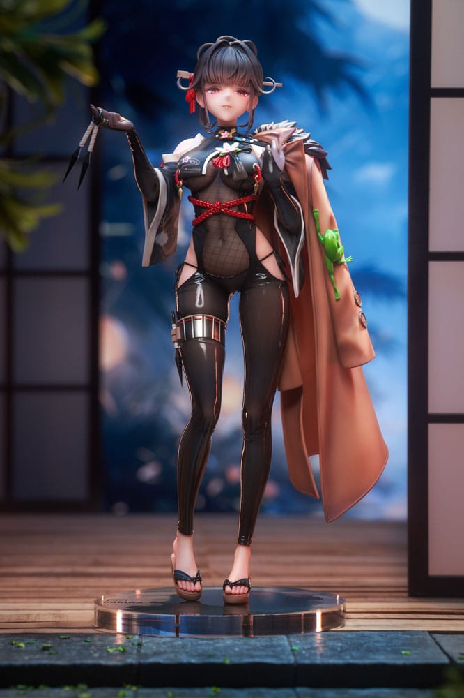Goddess of Victory: Nikke PVC Statue 1/7 Sakura Midnight Stealth Deluxe Edtition 25 cm - Versand: 5-7 Tage nach Bestellung