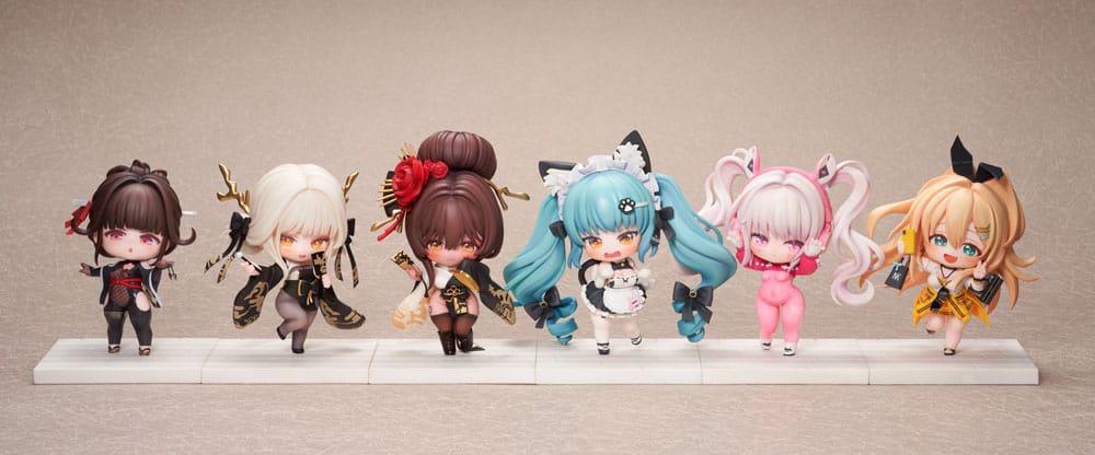 Goddess of Victory: Nikke SAC Series Mini-Figuren 6er-Pack Chibi 10 cm - Versand: 5-7 Tage nach Bestellung
