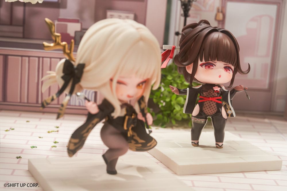 Goddess of Victory: Nikke SAC Series Mini-Figuren 6er-Pack Chibi 10 cm - Versand: 5-7 Tage nach Bestellung