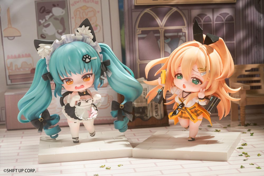 Goddess of Victory: Nikke SAC Series Mini-Figuren 6er-Pack Chibi 10 cm - Versand: 5-7 Tage nach Bestellung