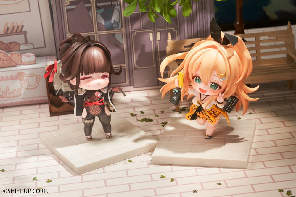 Goddess of Victory: Nikke SAC Series Mini-Figuren 6er-Pack Chibi 10 cm - Versand: 5-7 Tage nach Bestellung