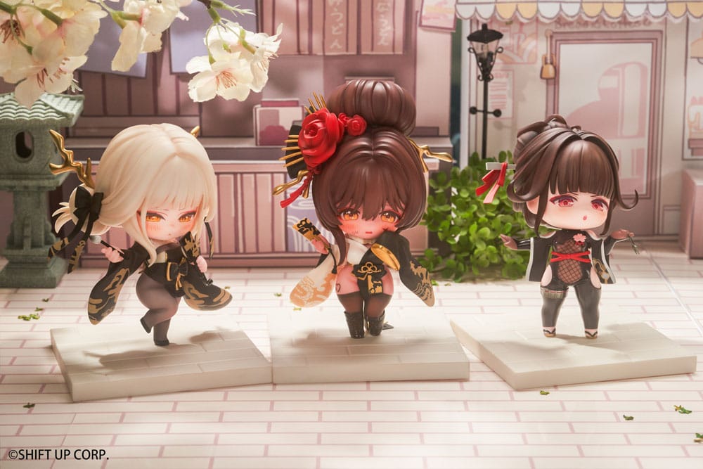 Goddess of Victory: Nikke SAC Series Mini-Figuren 6er-Pack Chibi 10 cm - Versand: 5-7 Tage nach Bestellung