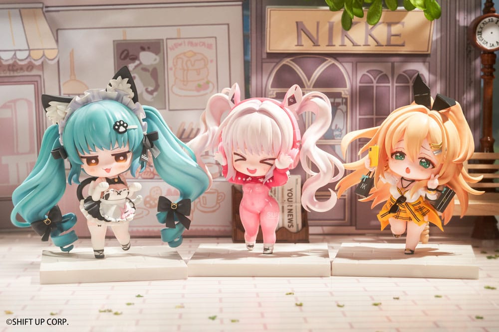 Goddess of Victory: Nikke SAC Series Mini-Figuren 6er-Pack Chibi 10 cm - Versand: 5-7 Tage nach Bestellung