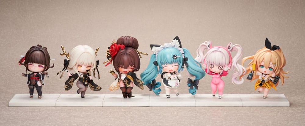 Goddess of Victory: Nikke SAC Series Mini-Figuren 6er-Pack Chibi 10 cm - Versand: 5-7 Tage nach Bestellung