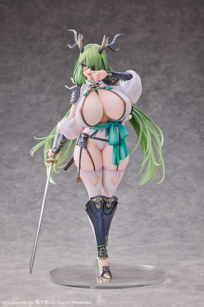 Original Character PVC Statue 1/6 Dokuganryu-chan Illustrated by Mataro Deluxe Edition 30 cm - Preorder - ETA: 20.12.2025