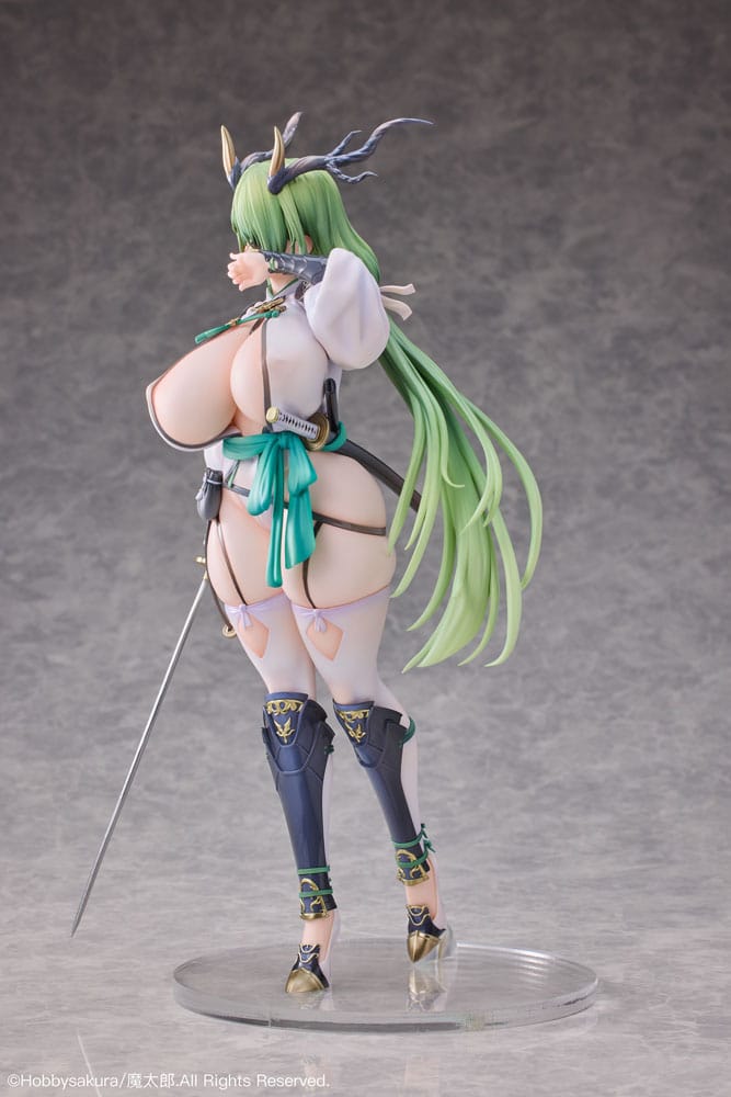 Original Character PVC Statue 1/6 Dokuganryu-chan Illustrated by Mataro Deluxe Edition 30 cm - Preorder - ETA: 20.12.2025
